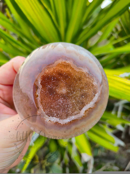 Druzy Agate Mushroom 003