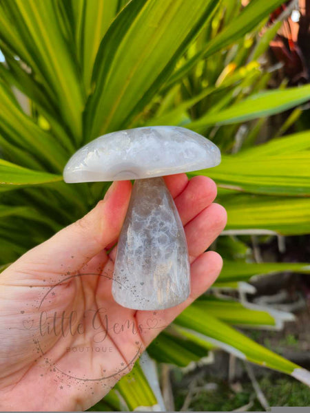 Druzy Agate Mushroom 002