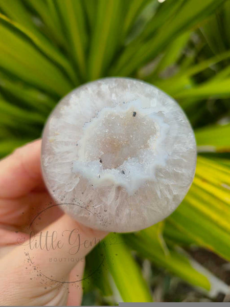 Druzy Agate Mushroom 006