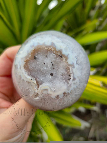 Druzy Agate Mushroom 004