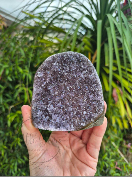 Rainbow Amethyst cut base