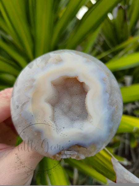 Druzy Agate Mushroom 005